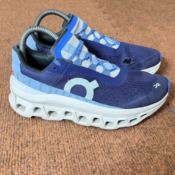 On Running Shoes - On Cloudmonster Womens Running Shoes Blue Grey 61.99026 US 7.5 gym fit shoe C+